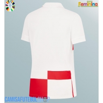 Camisa de time de futebol Croácia Replicas 1º Equipamento Feminina Europeu 2024 Manga Curta